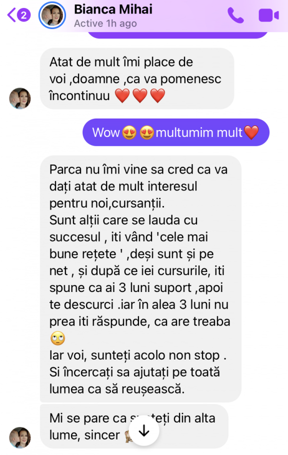 Cursuri Cofetarie